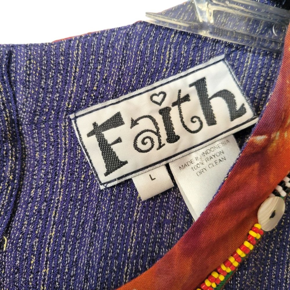 Vintage Art To Wear Skirt and Top Faith Brand - Picture 3 of 9